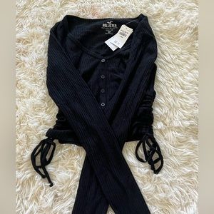 Hollister Long Sleeve Baby Tee